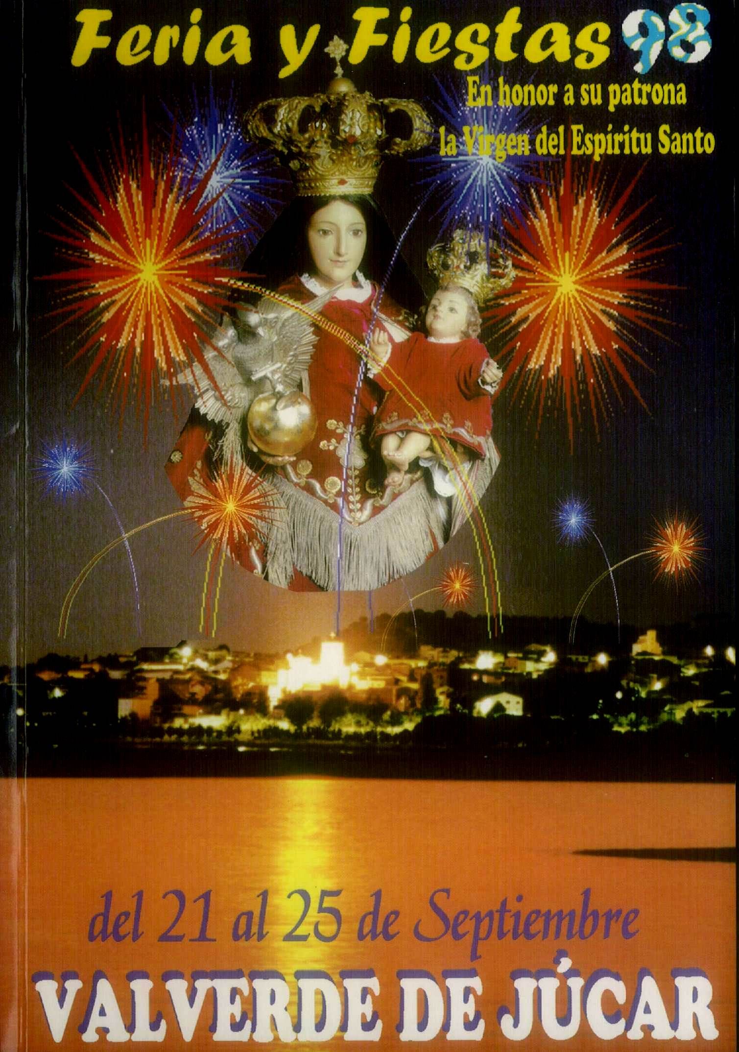 Fiestas patronales en honor a la Virgen del Espíritu Santo 1998 Valverde de Júcar